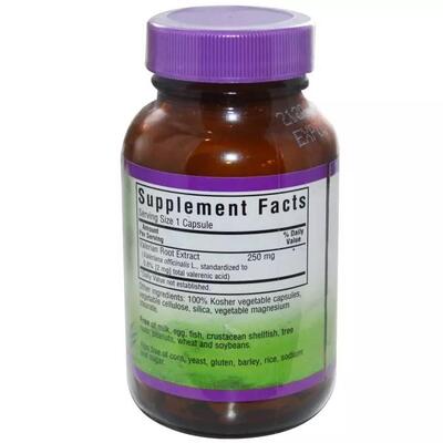 Экстракт корня валерианы Bluebonnet Nutrition Valerian Root Extract, 60 вегетарианских капсул