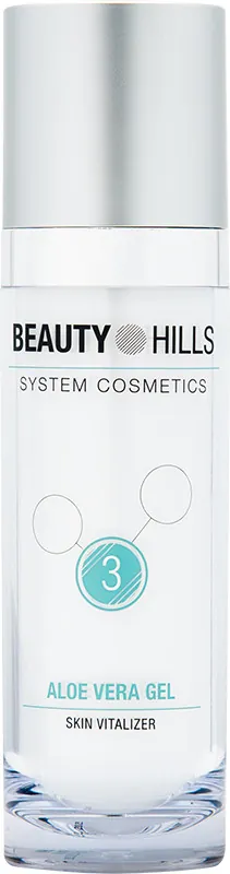 Гель для обличчя Beauty Hills Aloe Vera із соком алое вера для всіх типів шкіри, 120 мл