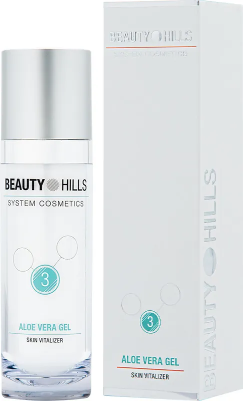 Гель для обличчя Beauty Hills Aloe Vera із соком алое вера для всіх типів шкіри, 120 мл