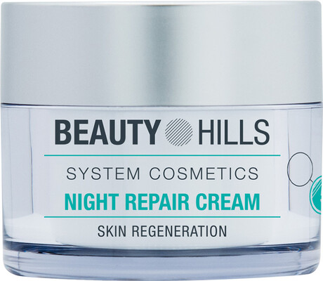 Крем для лица Beauty Hills Night Repair восстанавливающий ночной для чувствительной кожи, 50 мл