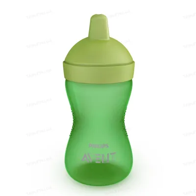 Чашка-непроливайка Philips Avent SCF804/03 з твердим носиком з 18 місяців, зелена, 300 мл