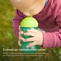 Чашка-непроливайка Philips Avent SCF804/03 з твердим носиком з 18 місяців, зелена, 300 мл
