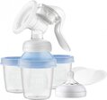 Молокоотсос Philips Avent SCF430/13 ручной с контейнерами