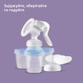 Молокоотсос Philips Avent SCF430/13 ручной с контейнерами