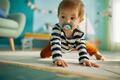 Пустышка силиконовая Philips Avent Ultra Air Animal SCF080/07 ортодонтическая, для мальчиков, 6-18 месяцев, 2 шт