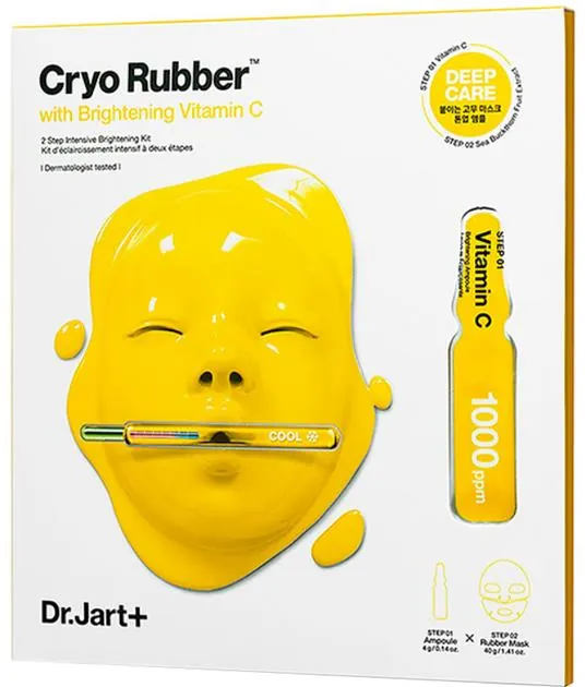 Альгінатна маска Dr.Jart+ Cryo Rubber With Brightening Vitamin C Освітлювальна, 44 г