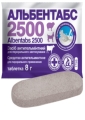 Альбентабс 2500 (ДЛЯ ЖИВОТНЫХ) антигельминтик, 8 г, аромат топленое молоко, 1 таблетка