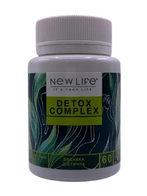 Детокс комплекс New Life Detox Complex таблетки №60