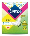 Прокладки гигиенические Libresse Natural Care Ultra Super, 9 шт