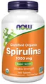 Спіруліна NOW Spirulina Organic Double Strength 1000 мг таблетки №240