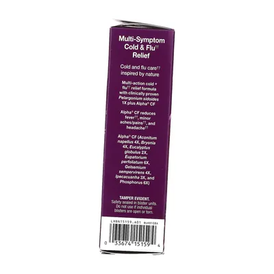 Комплекс при застуді Nature's Way Umcka Cold & Flu Berry, 20 жувальних таблеток