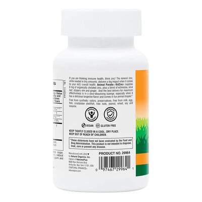 Цинк для детей Nature's Plus Kid Zinc, 90 леденцов