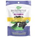 Черная бузина и цинк Nature's Way Sambucus Zinc мята леденцы №24
