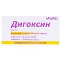 Дигоксин розчин д/ін. 0.25 мг/мл по 1 мл №10 в амп.