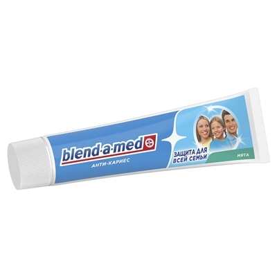 Зубная паста Blend-a-med Анти-кариес Защита для всей семьи Мята, 100 мл
