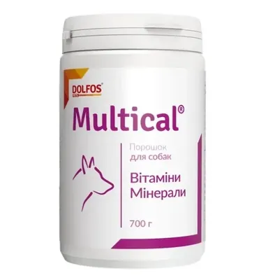 Мультикаль Dolfos Multical для собак порошок, 700 г