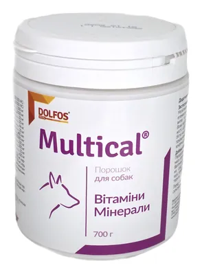 Мультикаль Dolfos Multical для собак порошок, 700 г