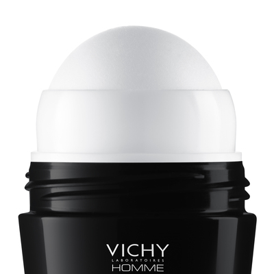 Дезодорант-антиперспирант шариковый Vichy Homme 96h Clinical Control для мужчин против чрезмерного потоотделения и запаха, 50 мл