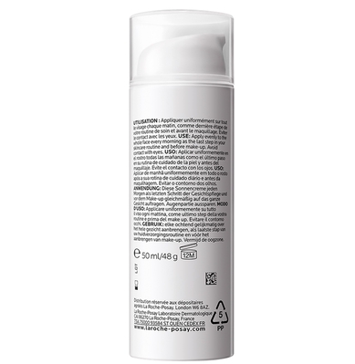 Гель-крем солнцезащитный La Roche-Posay Anthelios Oil Correct для проблемной кожи лица, склонной к жирности и несовершенствам SPF50+, 50 мл