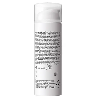 Гель-крем сонцезахисний La Roche-Posay Anthelios SPF50+ Oil Correct для проблемної шкіри обличчя, схильної до жирності та недосконалостей, 50 мл