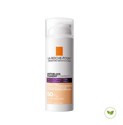 Средство солнцезащитное La Roche-Posay Anthelios Pigment Correct для кожи лица, склонной к гиперпигментации SPF50+ с тонирующим эффектом, 50 мл