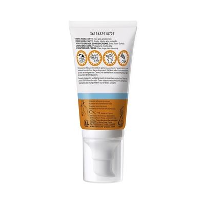 Крем сонцезахисний La Roche-Posay Anthelios UVmune 400 SPF50+ для обличчя та шкіри навколо очей зволожуючий, 50 мл