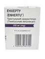 Енхерту порошок д/конц. для р-ну д/інф. по 100 мг у флак. скл.