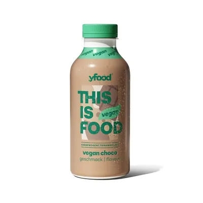 Напій рослинний YFood Vegan шоколад, 500 мл