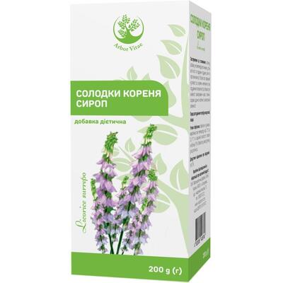 Солодки корня Arbor Vitae сироп по 200 г во флак.