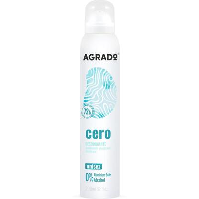 Дезодорант спрей Agrado Зеро, 200 мл