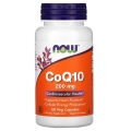 Коэнзим Q10 NOW CoQ10 200 мг веганские капсулы №60