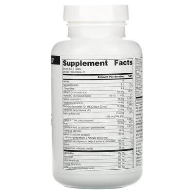 Комплекс при стрессе Source Naturals Hi-Stress B&C, 120 таблеток