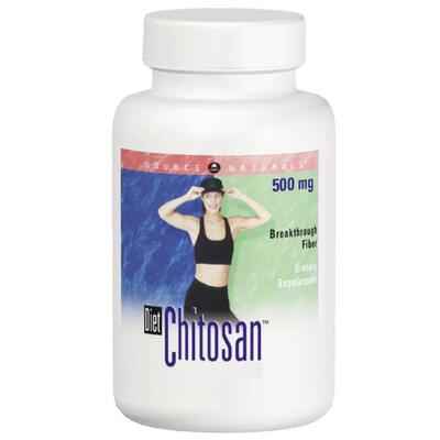 Хитозан для похудения Source Naturals Diet Chitosan 500 мг, 60 капсул