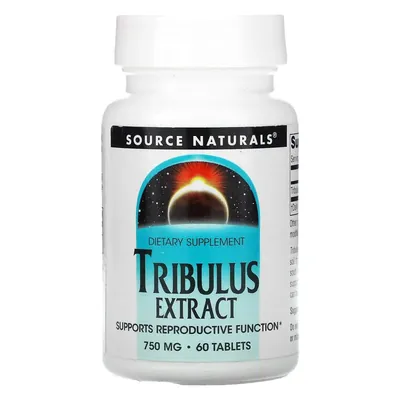 Трибулус екстракт Source Naturals Tribulus Extract, 750 мг, 60 таблеток