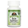 Железо Source Naturals Iron Support Vegan True, 180 таблеток