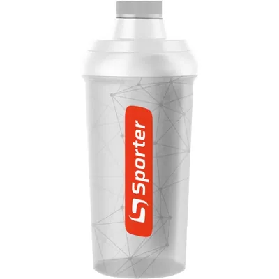 Шейкер Sporter Shaker прозоро-білий, 700 мл