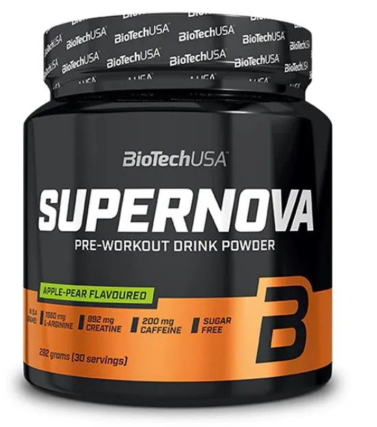 Передтренувальний комплекс Biotech SuperNova яблуко-груша, 282 г