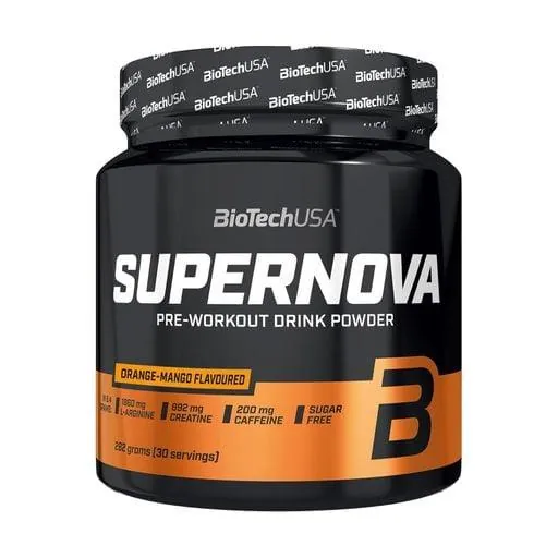Передтренувальний комплекс Biotech SuperNova апельсин-манго, 282 г