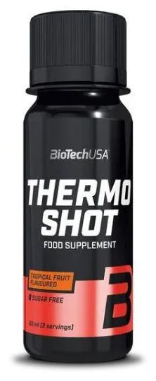 Жироспалювач Biotech Thermo Shot тропічні фрукти, 20 штук по 60 мл