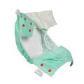 Подгузник Эко Пупс Active Classic многоразовый трикотажный 7-13 кг (72-80) с вкладышем Abso Maxi, зеленый