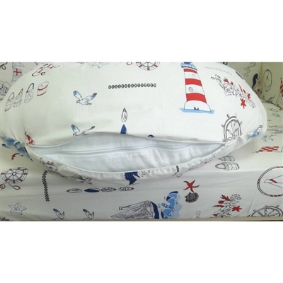 Подушка для беременных и кормления Lux baby Паруса