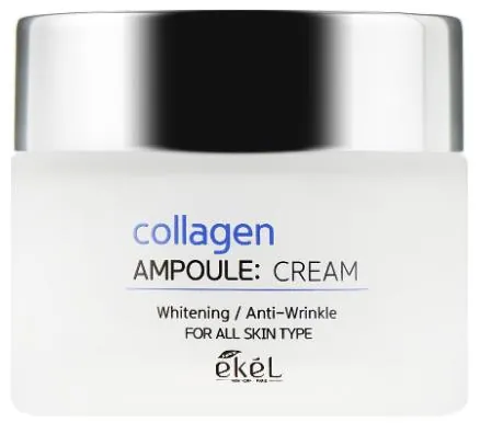 Крем для обличчя Ekel Collagen ампульний з колагеном від зморшок, 50 мл