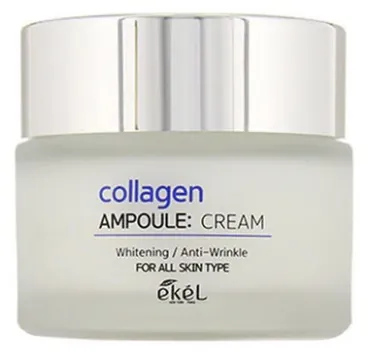Крем для обличчя Ekel Collagen ампульний з колагеном від зморшок, 50 мл
