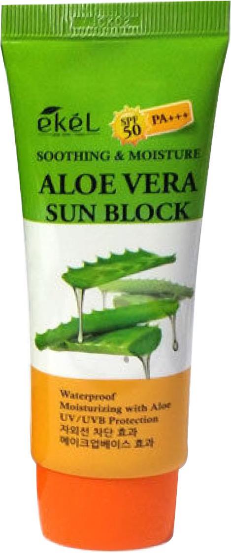 Крем сонцезахисний з алое Ekel Soothing And Moisture 70 мл