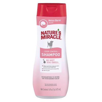Шампунь для собак Nature's Miracle 8в1 з динею, 473 мл