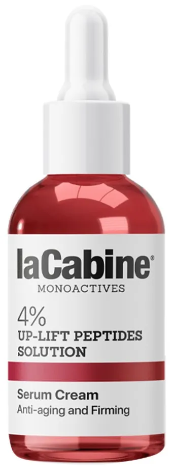 Крем-сироватка для обличчя La Cabine 4% Up-Lift Peptides 2 in 1 з пептидами 4% антивікова для пружності та еластичності шкіри, 30 мл
