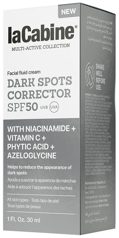 Крем-флюїд для обличчя La Cabine Dark Spots Corrector проти пігментних плям SPF50, 30 мл