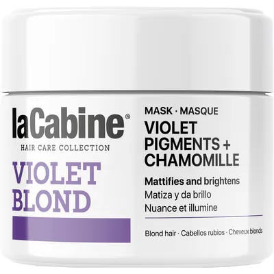 Маска La Cabine Violet Blond з фіолетовими пігментами для світлого волосся, 250 мл