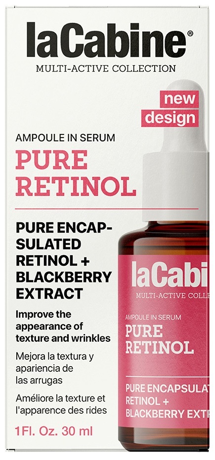 Сироватка для обличчя La Cabine Pure Retinol з ретинолом для покращення текстури шкіри, 30 мл