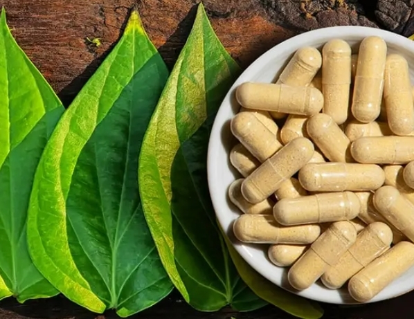 Натуральная добавка NOW Kava Kava Extract 250 мг, 60 веганских капсул